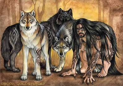 lobos e garou